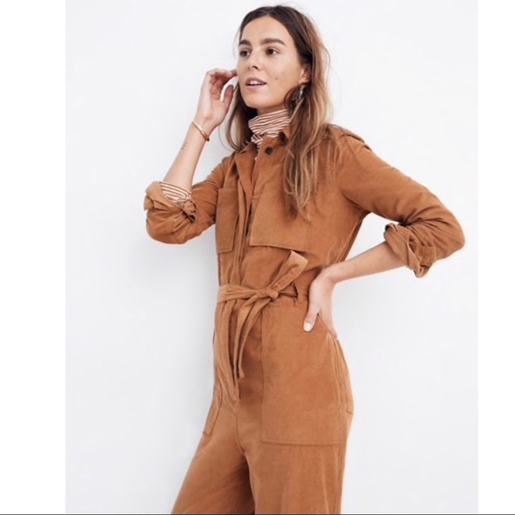 Madewell - Corduroy Utility Jumpsuit - Picture 3 of 6